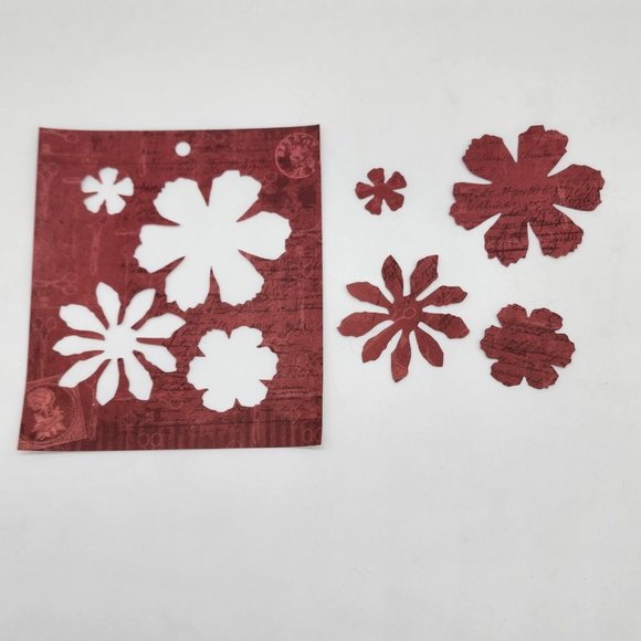 Sizzix Jim Holtz Alterations Tattered Florals #556640 - Picture 2 of 5